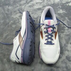 Brooks Ghost 15 Women 11B Running Shoes Spa Blue Copper Lightweight Jog Gym EUC